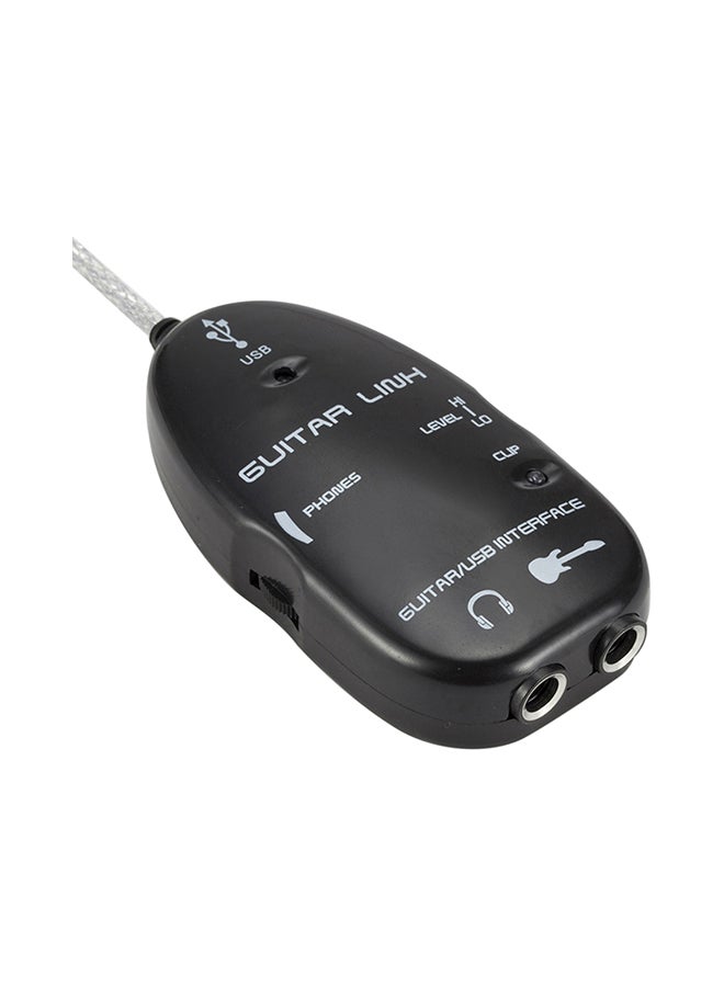موصل صوت بكابل توصيل من الجيتار إلى واجهة USB - Image 3