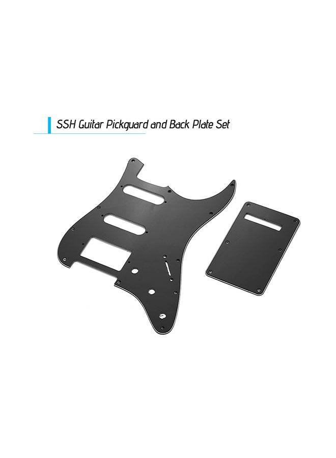 Generic 2-Piece SSH Guitar Pickguard Scratch Plate and With Plate Set - Image 2