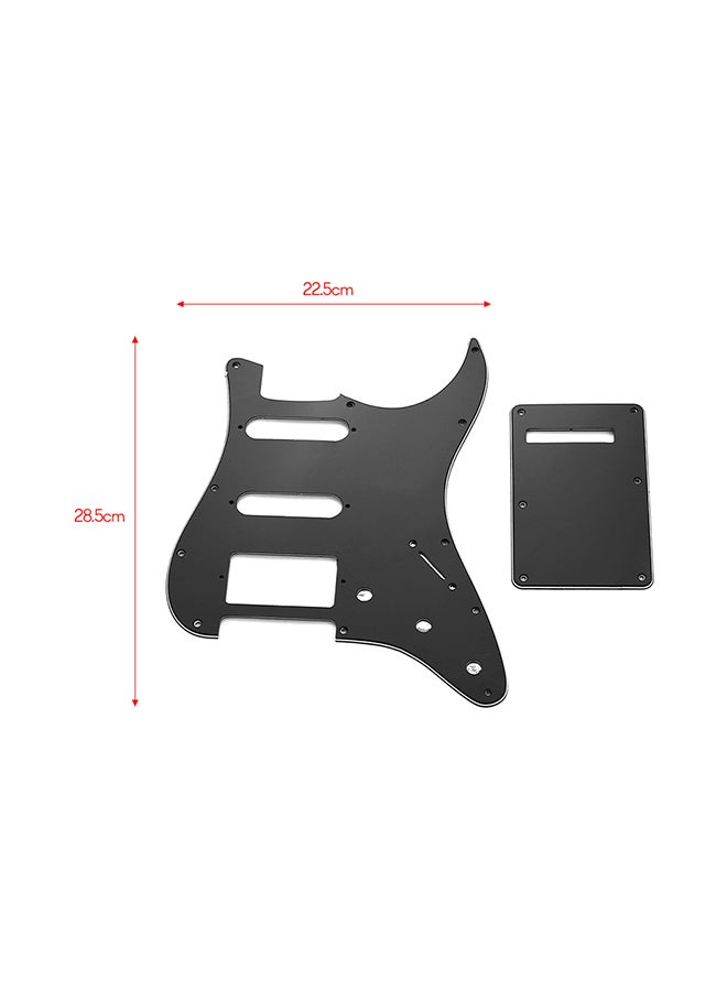 Generic 2-Piece SSH Guitar Pickguard Scratch Plate and With Plate Set - Image 3