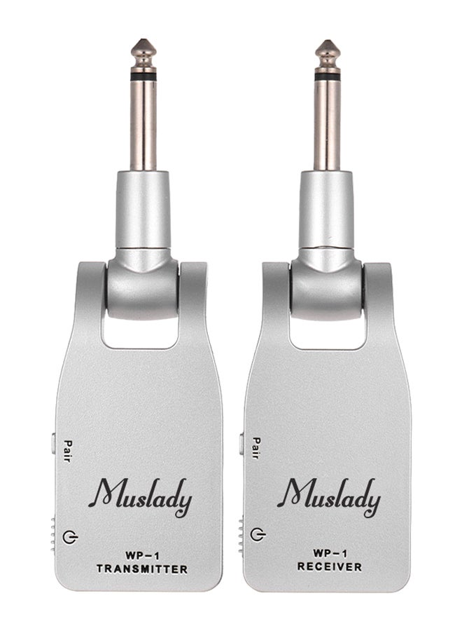 Muslady - 2-Piece 2.4G Wireless Guitar System Transmitter & Receiver Set - Image 1