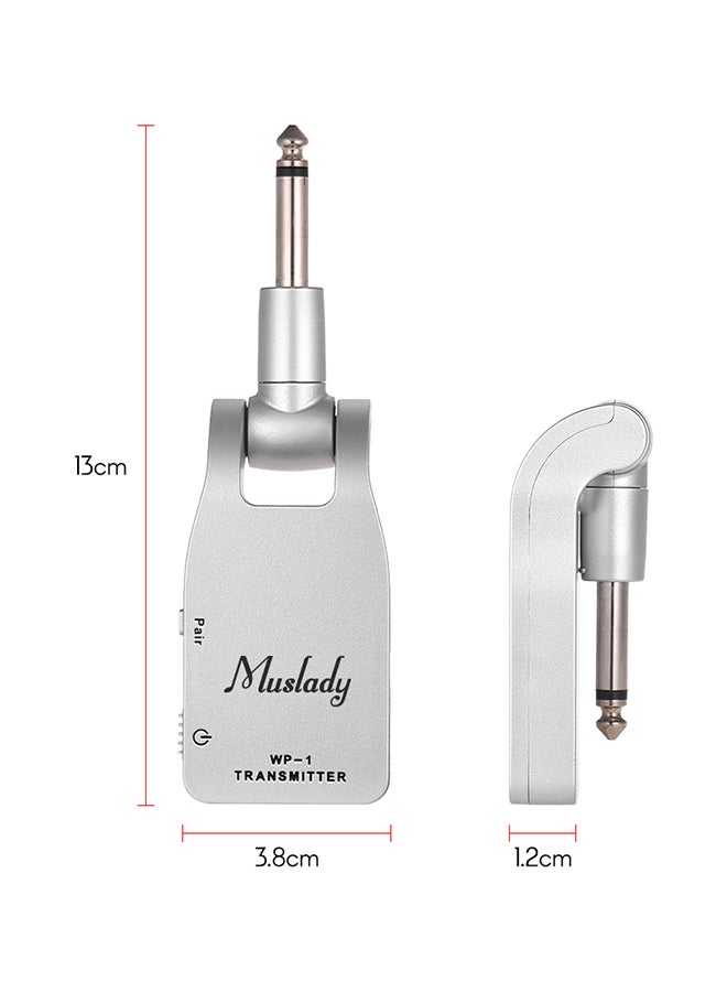 Muslady - 2-Piece 2.4G Wireless Guitar System Transmitter & Receiver Set - Image 1