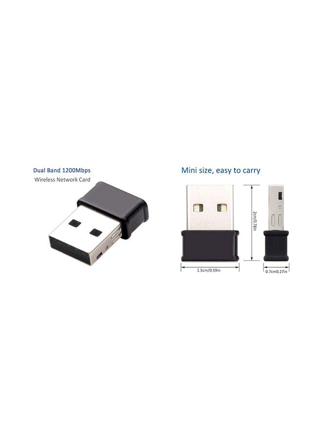 Generic Wireless Router Black/Silver  - Image 2
