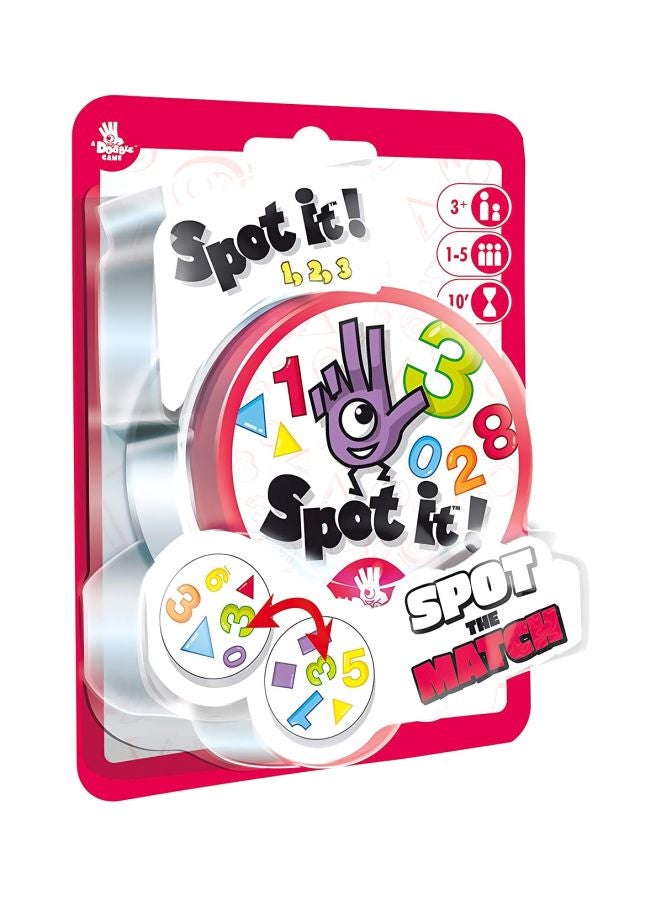 Asmodee Spot It! 123 Match Card Game SP615  - Image 2