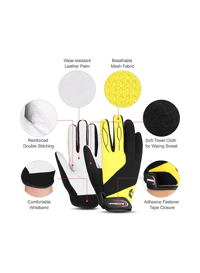 Generic Full Finger Outdoor Sport Motorcycle Work Gloves 30 X 12cm  - Image 2