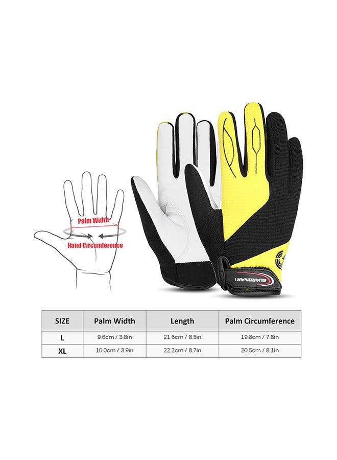 Generic Full Finger Outdoor Sport Motorcycle Work Gloves 30 X 12cm  - Image 4