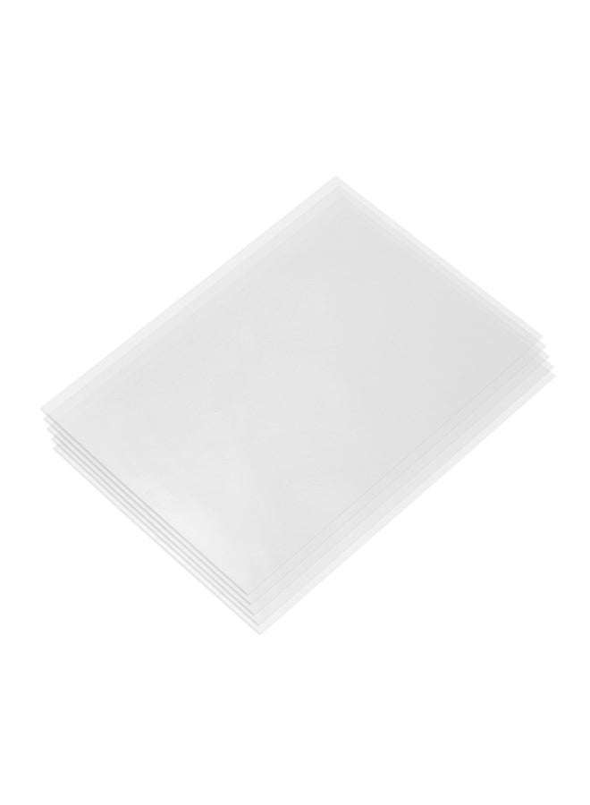 5-Piece FEP Film Transparent Release Sheet Clear - Image 1