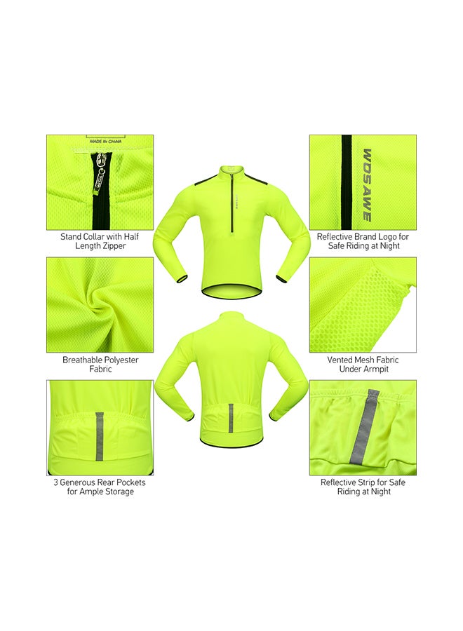 WOSAWE Cycling MTB Bike Riding Long Sleeve Jersey - Image 5