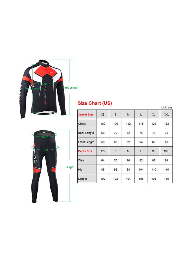 LIXADA - Long Sleeve Jersey And Pants Breathable Quick-dry Set - Image 1