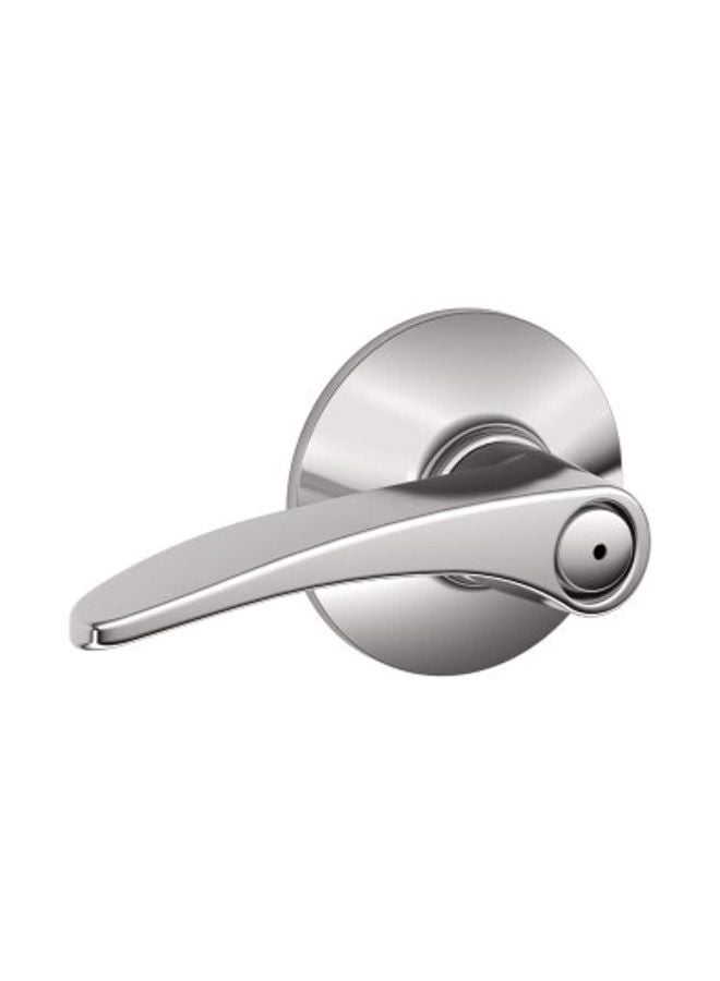 SCHLAGE - Manhattan Privacy Lever Door Lock Silver - Image 1
