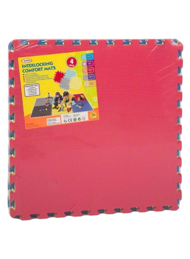 RBWTOYS - 4-Piece Interlocking Floor Foam Mat Set 60 x 60cm - Image 1
