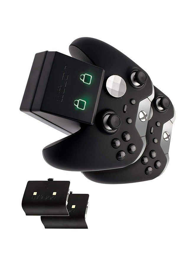 فينوم محطة شحن مزدوجة لأذرع تحكم اكس بوكس وان مع بطاريتين قابلتين لإعادة الشحن - Image 3