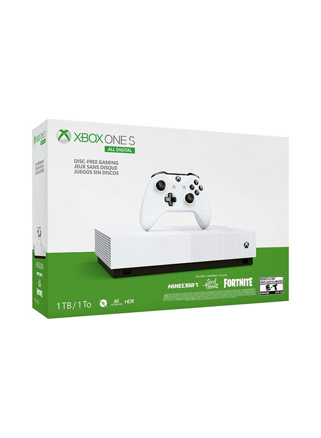 إكس بوكس ذراع تحكم وجهاز ألعاب إكس بوكس ون سعة 1 تيرابايت مع لعبة "Sea Of Thieves"/"Fortnite"/"Mincraft" - Image 3