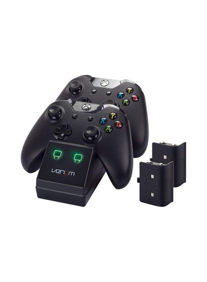 فينوم محطة شحن مزدوجة لأذرع تحكم اكس بوكس وان مع بطاريتين قابلتين لإعادة الشحن - Image 2