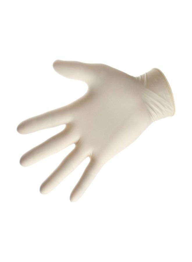 100-Piece Disposable Vinyl Examination Gloves - Image 1
