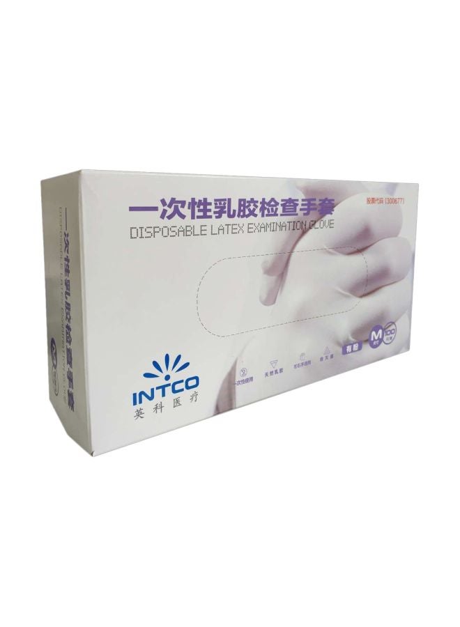 Generic 100-Piece Disposable Latex Examination Gloves - Image 3