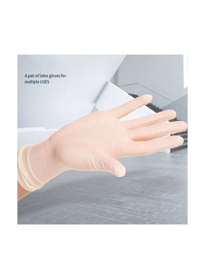 Generic 100-Piece Disposable Latex Examination Gloves  - Image 2