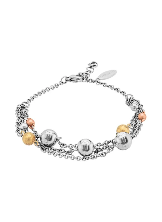 بوليس POLICE Women's Silver Bracelet - PJ.26541BSSGR-01