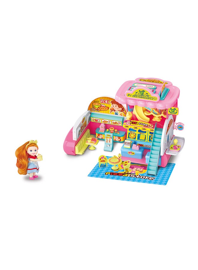 Basmah Cash Register Pretend Play Set 21x48x21cm - Image 1