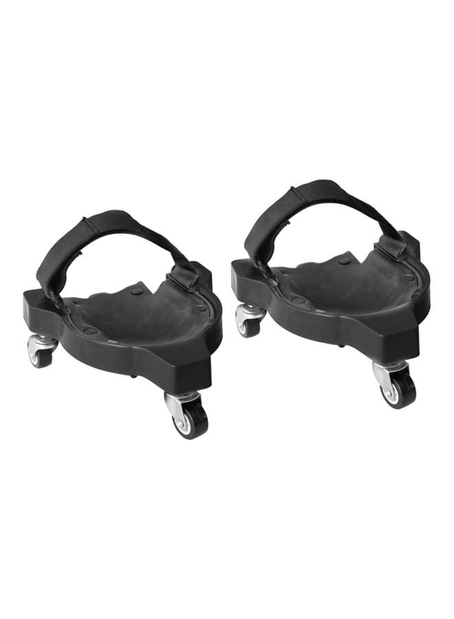 Generic 2-Piece Multifunctional Pulley Knee Pad With Wheel
