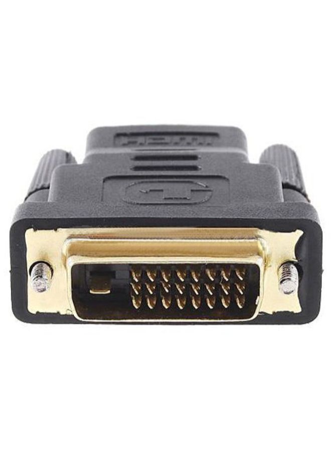 محول انثى اتش دي ام اي الى دي في اي دي ذكر أسود/ذهبي - Image 2