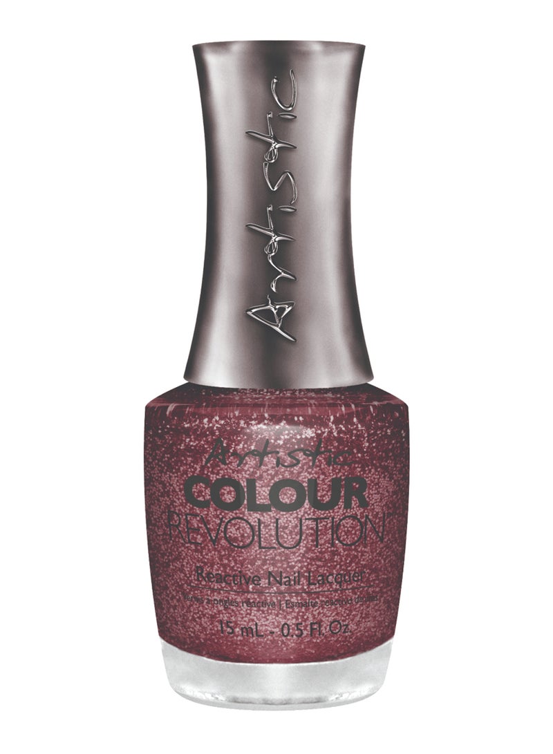 ARTISTIC Revolution Reactive Glossy Nail Lacquer Pink Copper - Image 1
