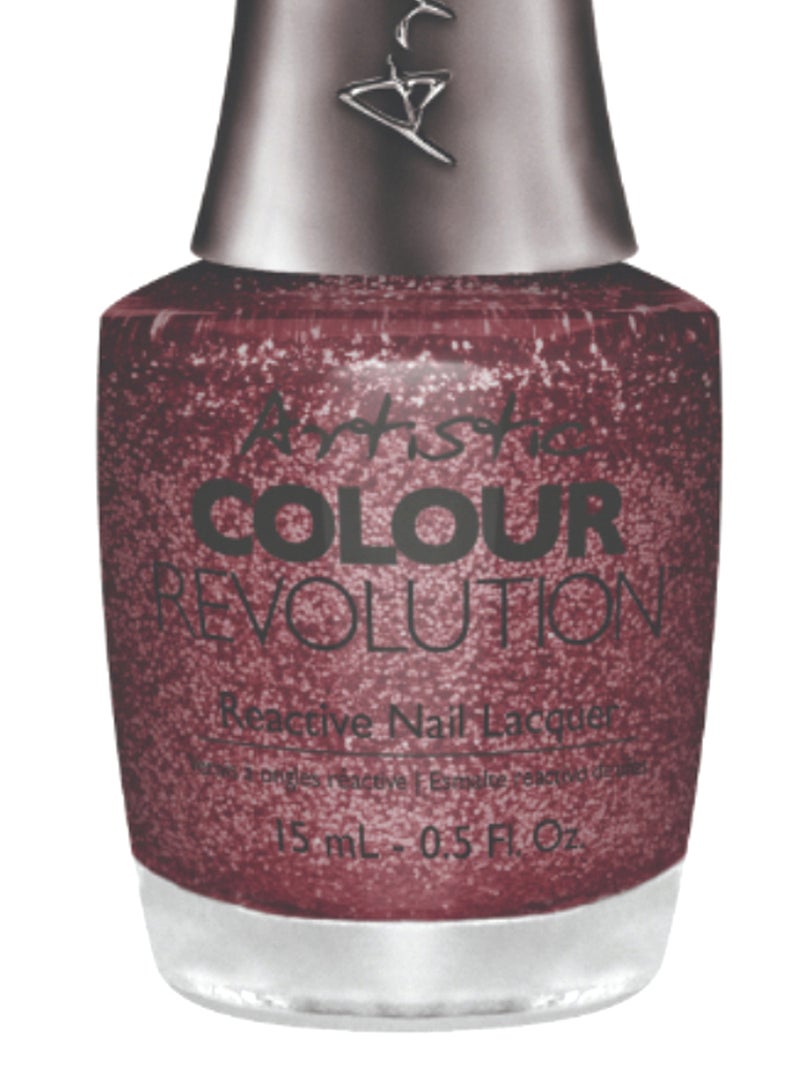ARTISTIC Revolution Reactive Glossy Nail Lacquer Pink Copper - Image 2
