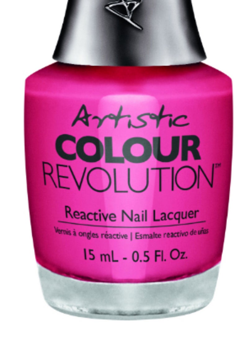 ARTISTIC Revolution Reactive Glossy Nail Lacquer Pink - Image 2