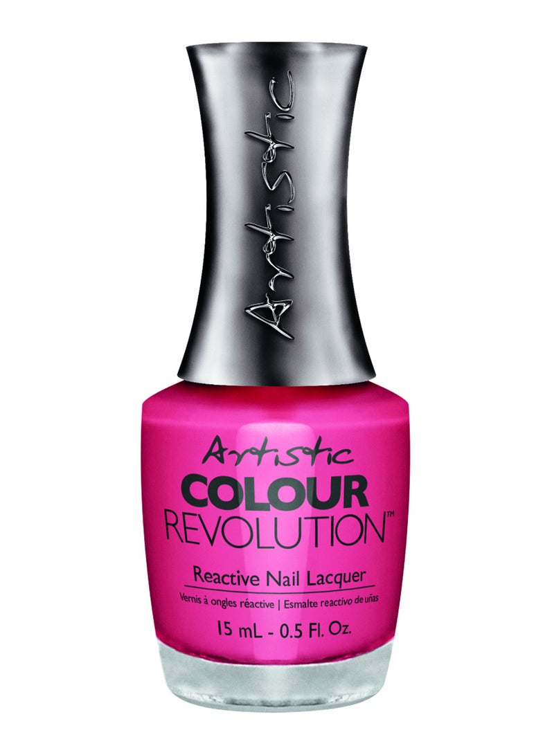 ARTISTIC Revolution Reactive Glossy Nail Lacquer Pink - Image 1