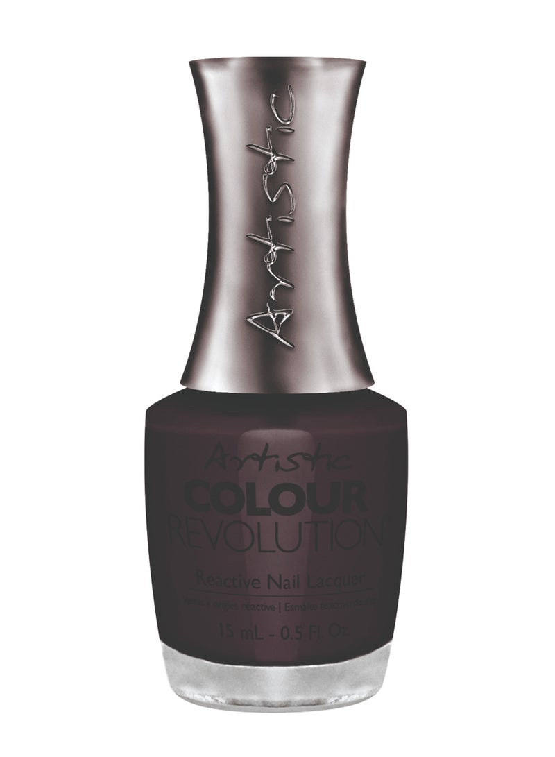ARTISTIC Revolution Reactive Glossy Nail Lacquer Burgundy Creme - Image 1