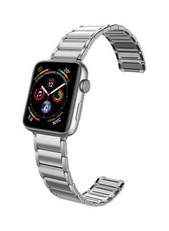 Replacement Stainless Steel Band For Apple Smart Watch 44/42mm Silver