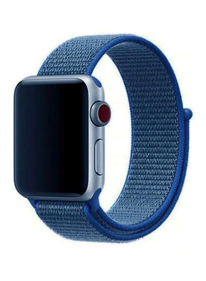 Generic - Replacement Band For Apple Watch 42/44mm Blue - Image 1
