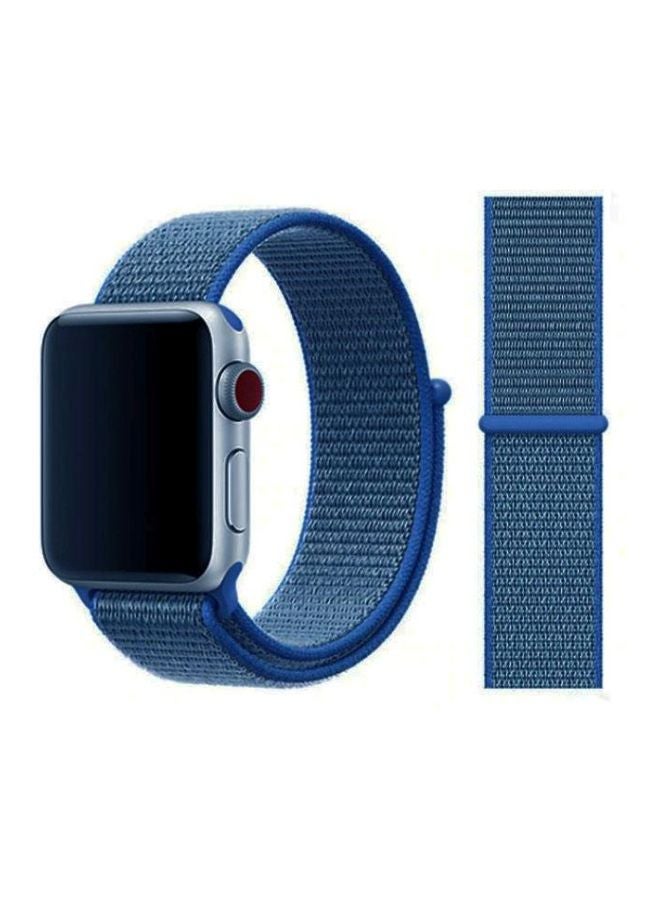 Generic - Replacement Band For Apple Watch 42/44mm Blue - Image 1