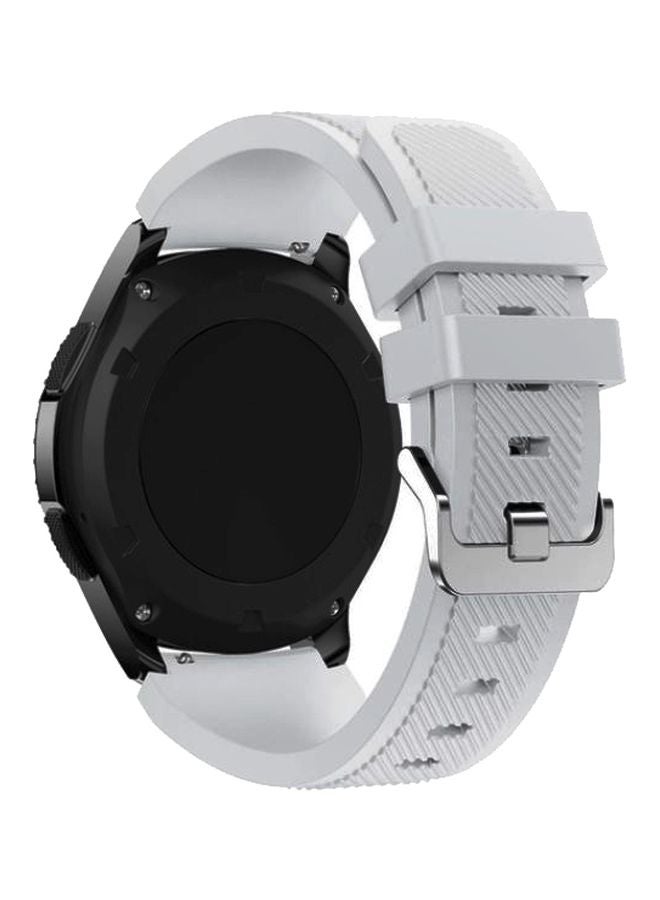 سوار بديل للساعة الذكية أبيض