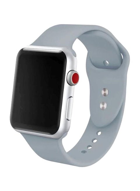 Replacement Band For Apple Watch 42/44 mm Light Grey