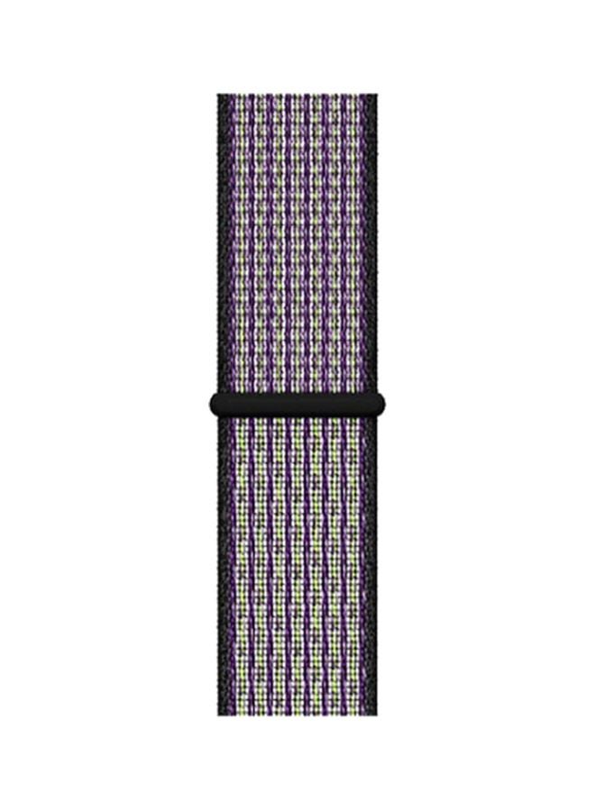 Generic - Replacement Band For Apple Watch 42/44 mm Grey/Black - Image 1