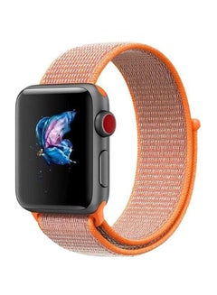 Replacement Band For Apple watch 42/44 mm Dark Orange