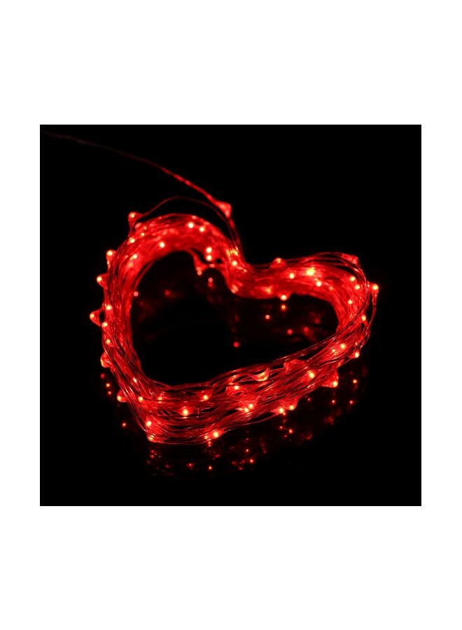 كيه كيه مون شريط إضاءة LED بنمط خيالي لتزيين الحدائق يعمل بالطاقة الشمسية أحمر 12 x7 x7Ø³Ù†ØªÙŠÙ…ØªØ± - Image 2