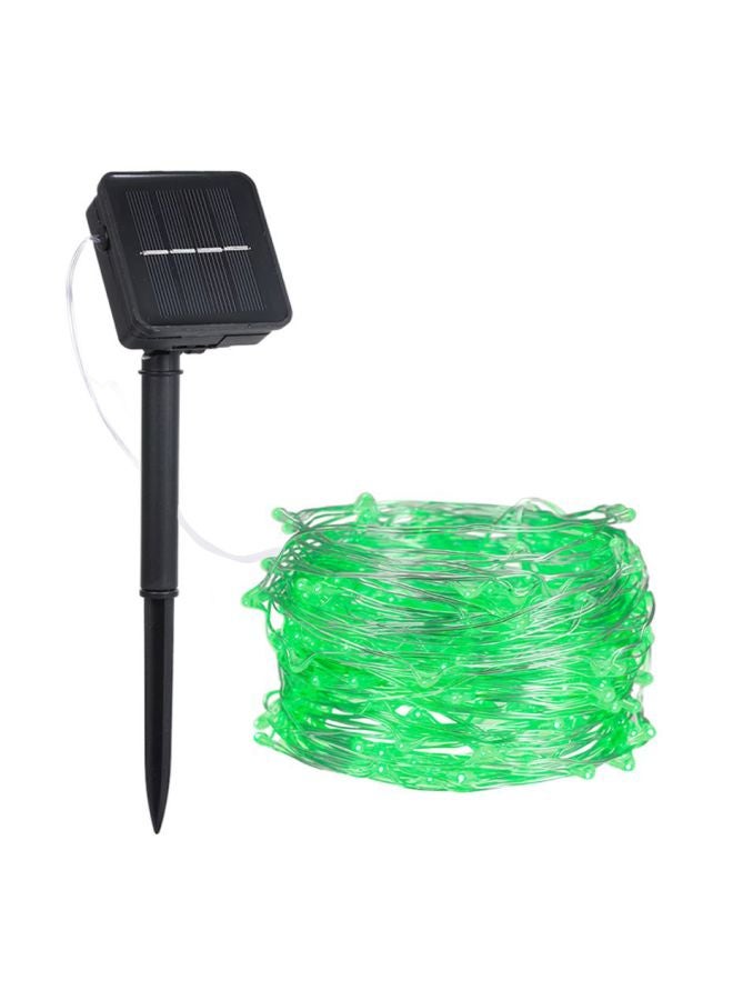 كيه كيه مون شريط إضاءة LED بنمط خيالي لتزيين الحدائق يعمل بالطاقة الشمسية أخضر 12 x7 x7سم  - Image 1