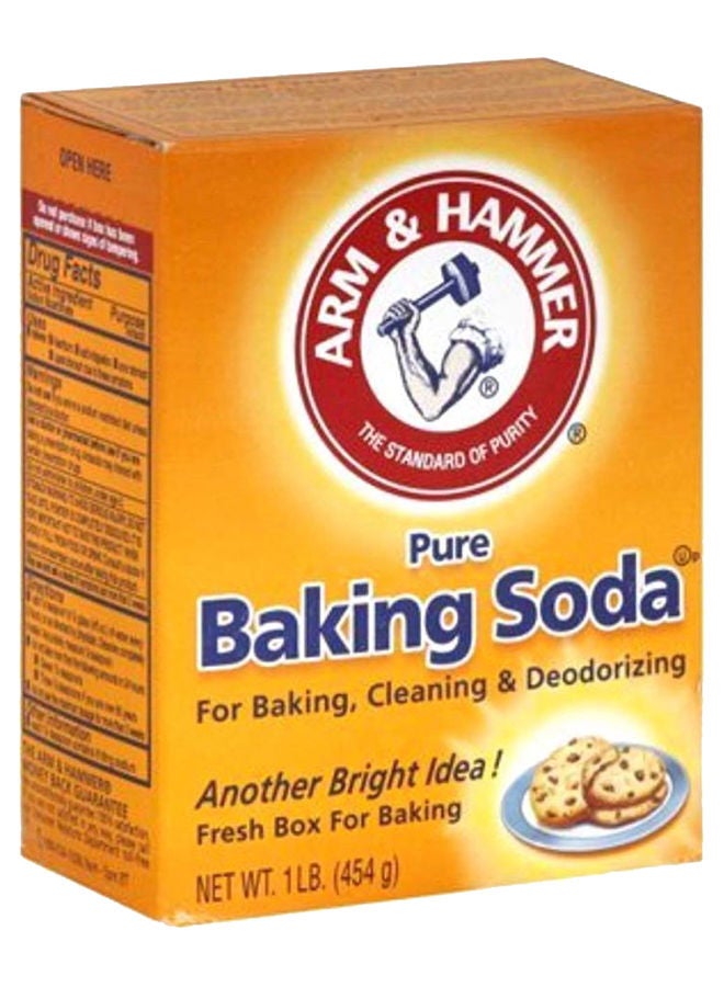 آرم آند هامر بيكربونات صودا نقية لتنظيف الأرضيات أبيض