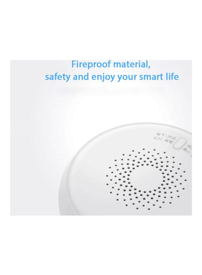 Generic - Wi-Fi Smoke Detector Sensor Security System White - Image 1