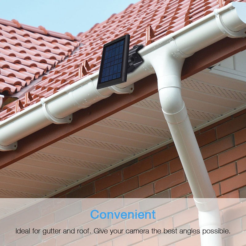 Gutter Mount Holder For Ring Solar Panel Black  - Image 2