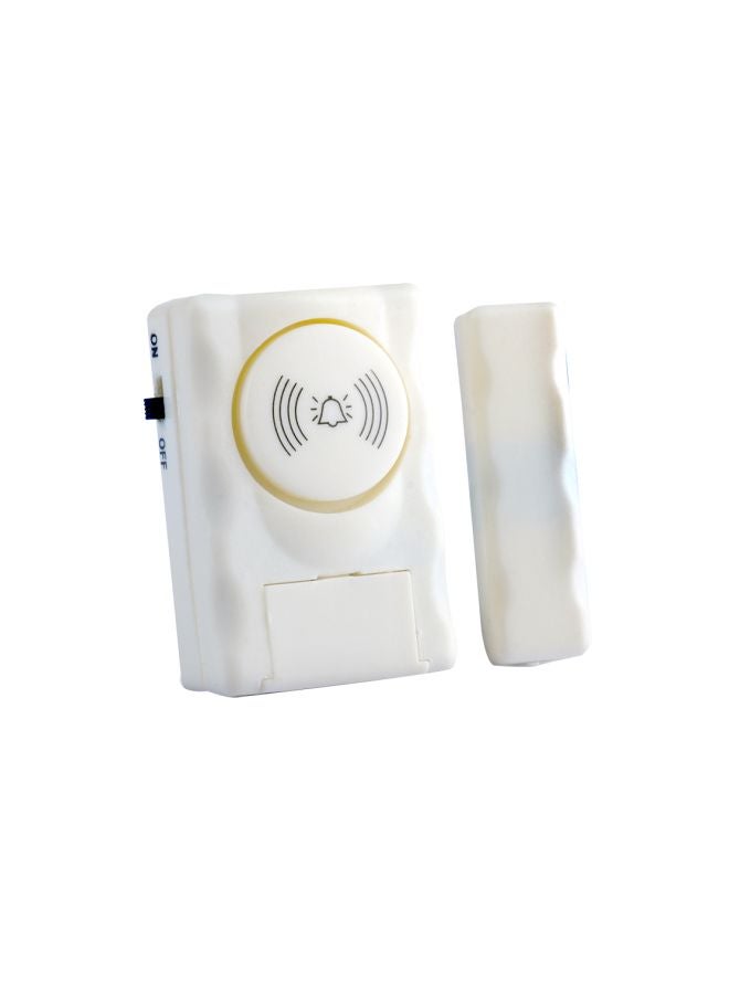 Wireless Home Security Door Window Alarm White - Image 1