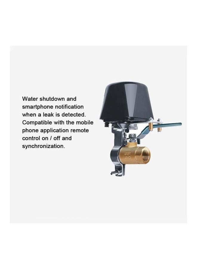 WiFi Automation Control Valve For Gas Water Controller Black/Silver/Gold 13x9x11.8cm  - Image 2