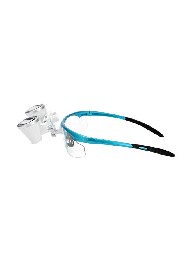 Surgical Medical Binocular Loupes Optical Glasses With LED Headlight Blue 16.50x7x15.50cm