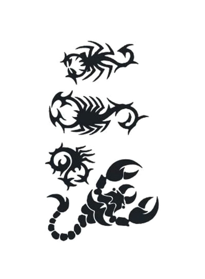 Waterproof Tattoo Stickers Black