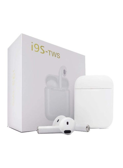 I9-TWS Bluetooth In-Ear Earbuds With Charging Case White