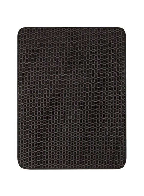 Cat Litter Mat Black