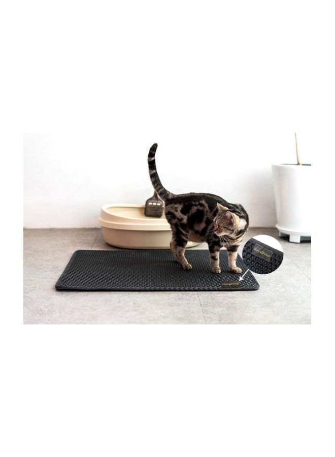 Royal Polar - Cat Litter Mat Black - Image 1