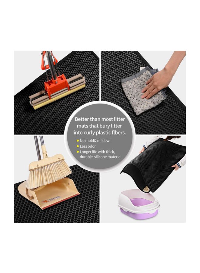 Royal Polar - Cat Litter Mat Black - Image 1