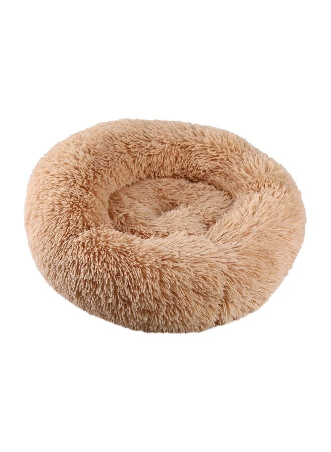 وسادة استرخاء على شكل دونات للحيوانات الأليفة مشمشي - Image 1